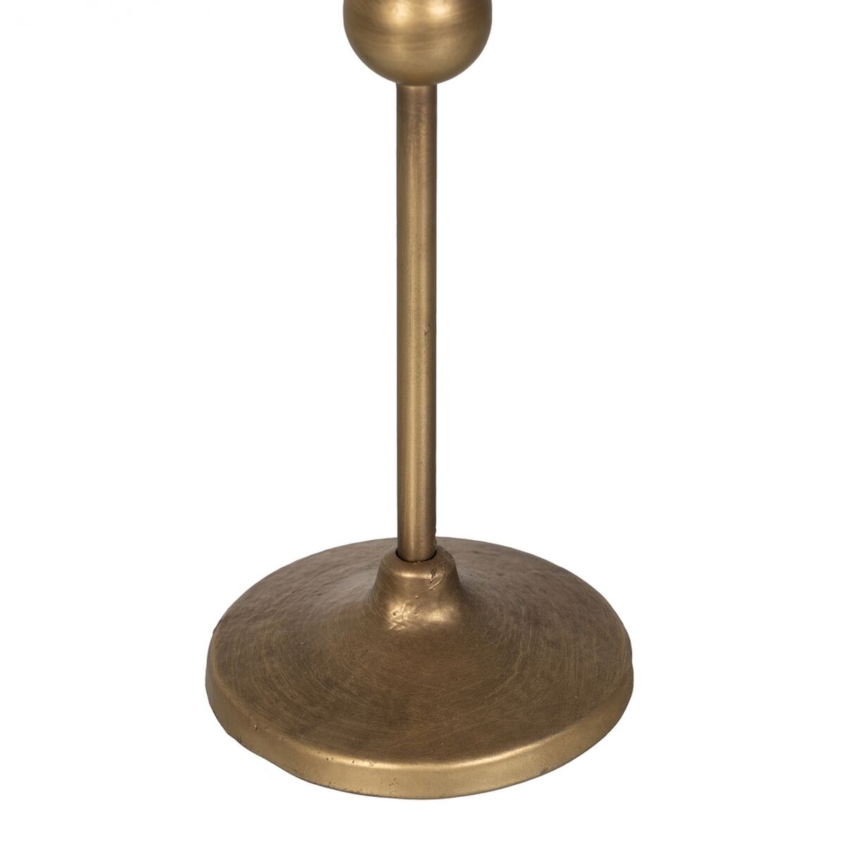 Kaarshouder Gouden Ijzer 15 x 15 x 31 cm